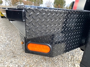 Air Ride Gooseneck Trailer With Hydraulic Dovetail